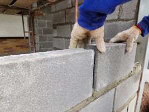 concrete block walls